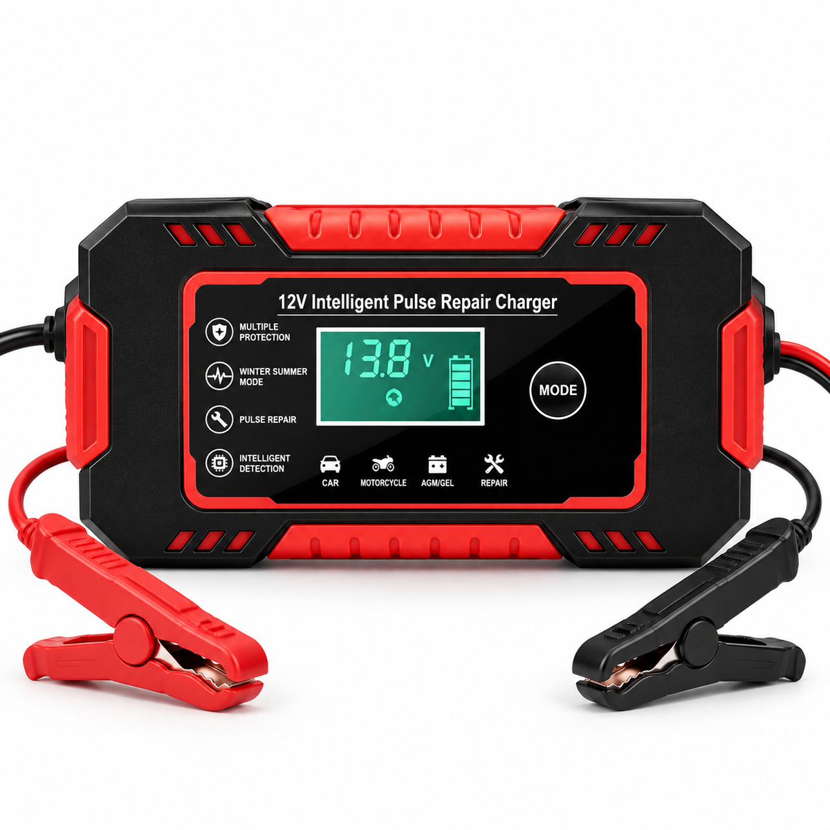 CARGADOR DE BATERÍA CON PANTALLA